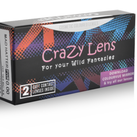 Crazy Eyes - 3 Monthly (17mm) - Plano/Non-Scripted